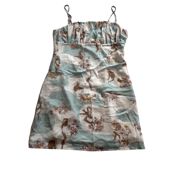 Song of Style Willow Mini Dress in Siren Multi